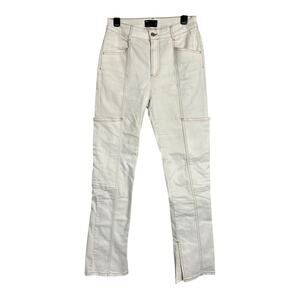 Asos Cream Denim Womens Jeans Basic Casual Denim Pants 30x36 Tall